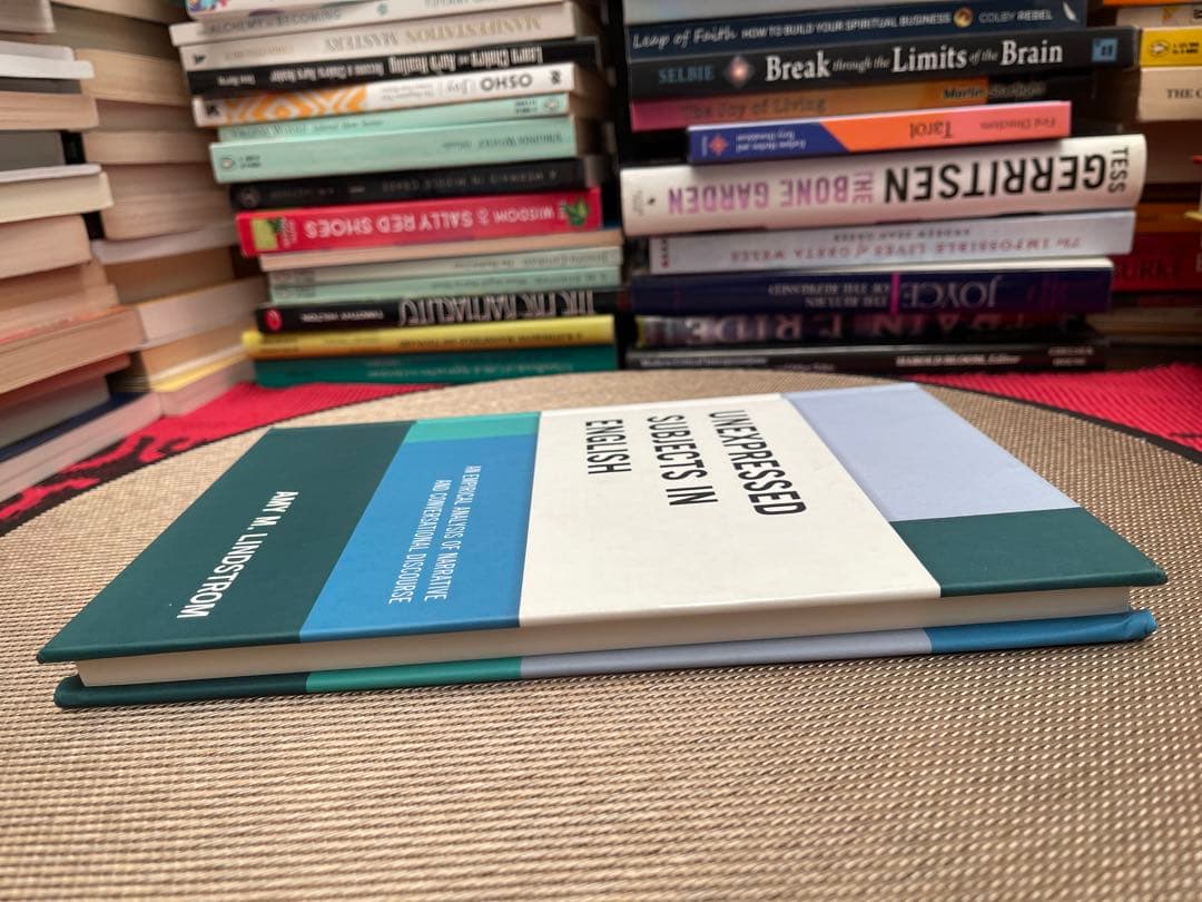 洋書 UNEXPRESSED SUBJECTS IN ENGLISH