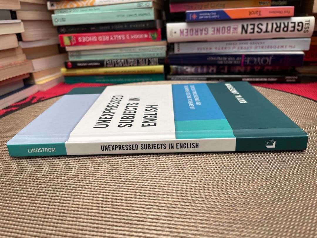 洋書 UNEXPRESSED SUBJECTS IN ENGLISH