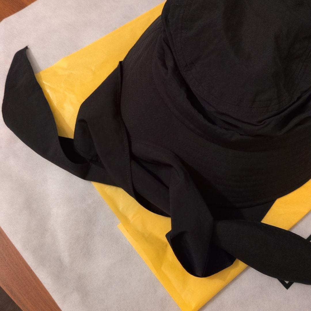 25新作/nagonstans アウトドアハット 黒 M