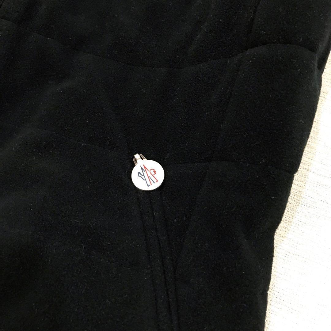 MONCLER モンクレール リバーシブル ベスト 黒 フリース 希少 Sサイズ