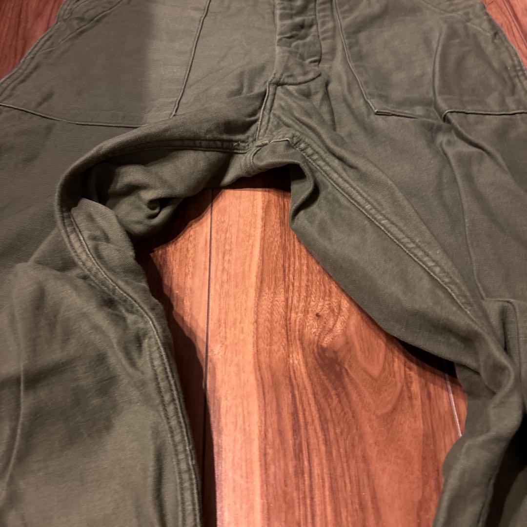 US ARMY 70s 米軍 OG-107 ベイカーパンツ1977年製 実物