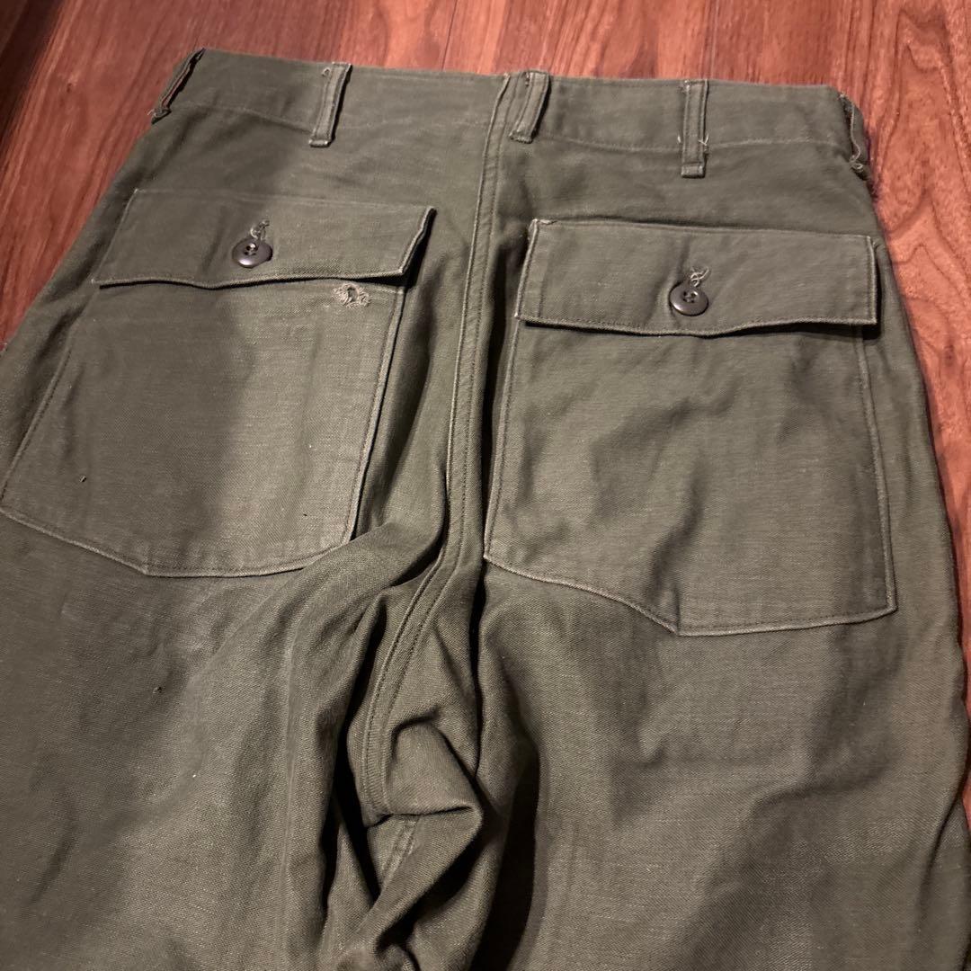 US ARMY 70s 米軍 OG-107 ベイカーパンツ1977年製 実物