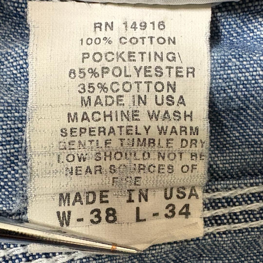 USA製 POINTER BRAND デニムペインターパンツ ペンキ フェード