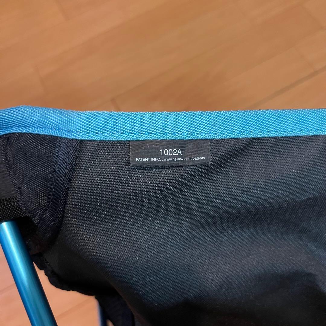 Helinox チェアワン ブラック/ブルー