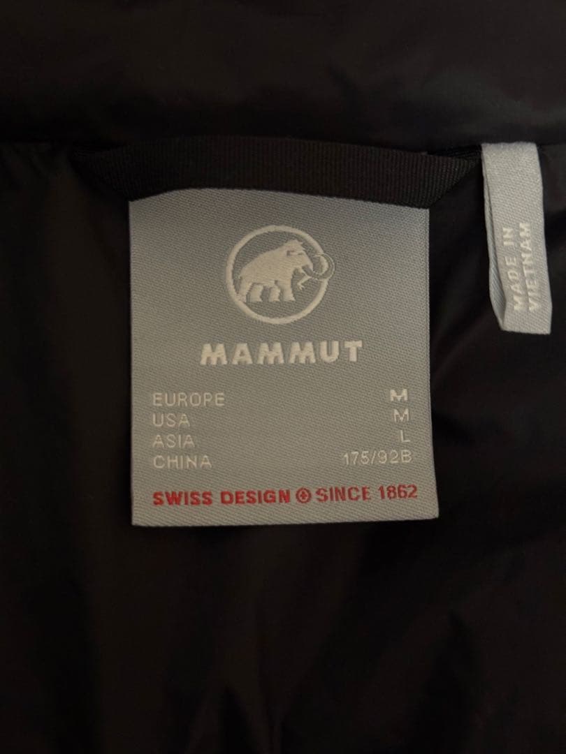 MAMMUT フリーフライト ハードシェル サーモ フード付 ジャケット レッド