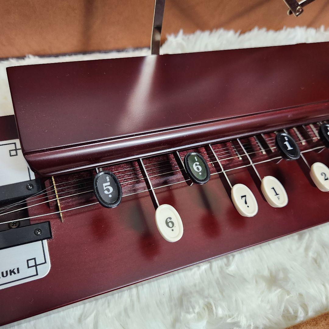 【ほぼ新品！譜面台付き】大正琴　スズキ　特松 SUZUKI 特製 松