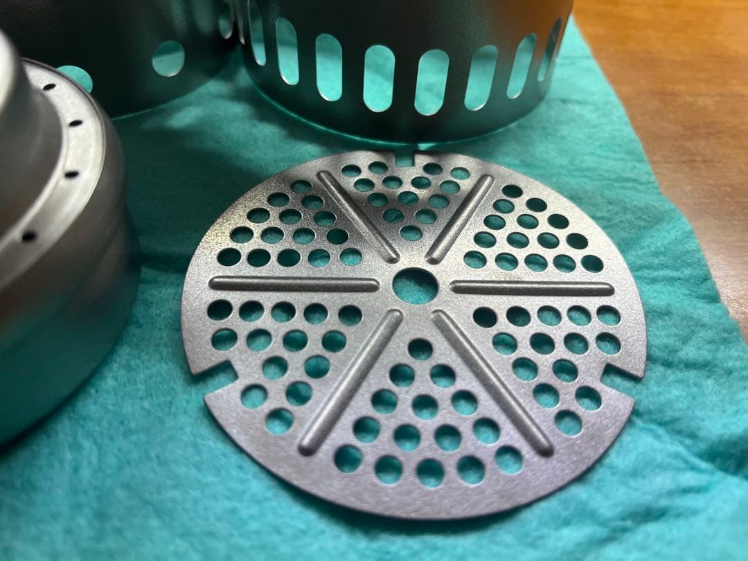 【未使用】エバニュー チタンマグポット500 ストーブセット　アルスト　ul