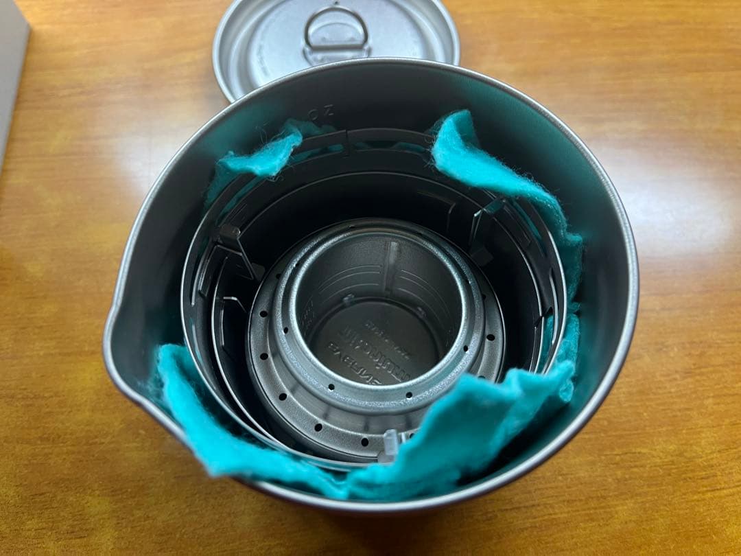 【未使用】エバニュー チタンマグポット500 ストーブセット　アルスト　ul