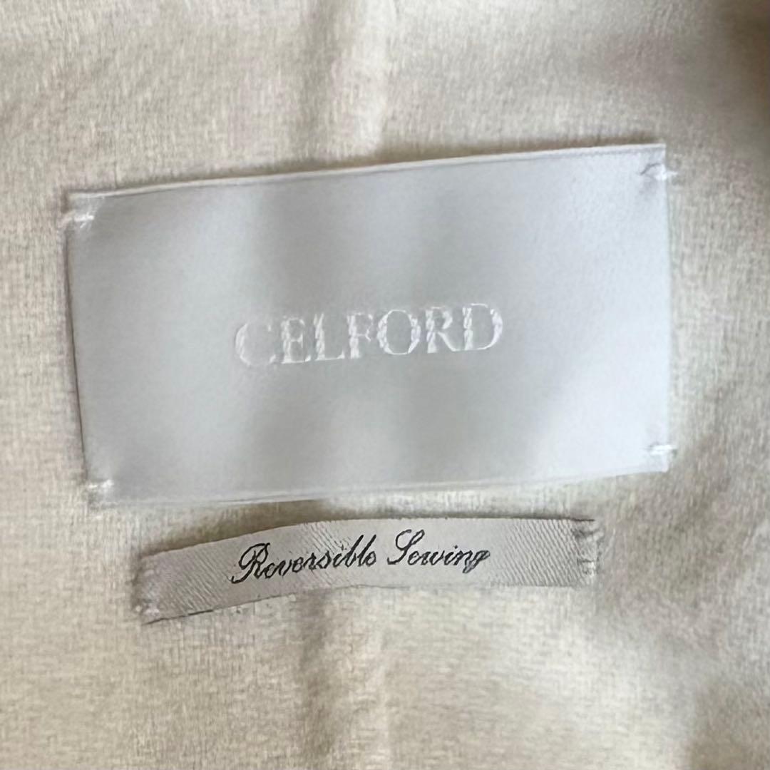 CELFORD セルフォード ファーポンチョコート IVR