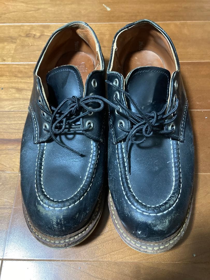 Red Wing Shoes ブラック モカシン8 26センチ