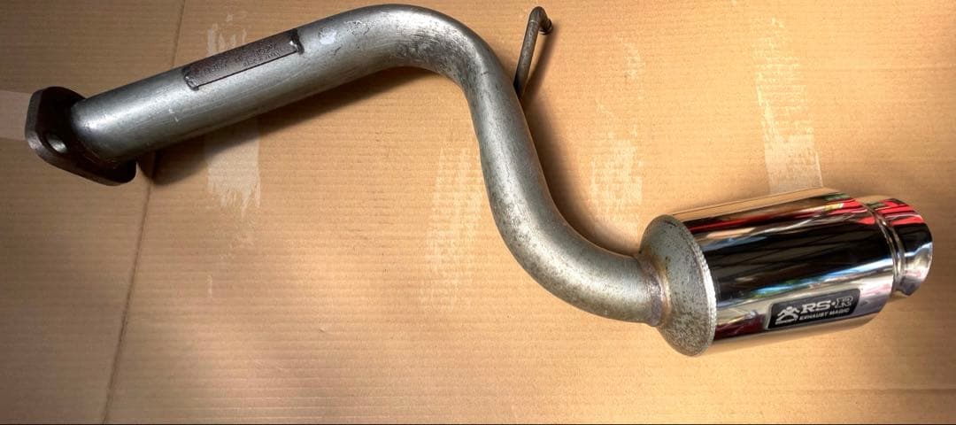 RSRマフラー　リアピース、ワゴンR