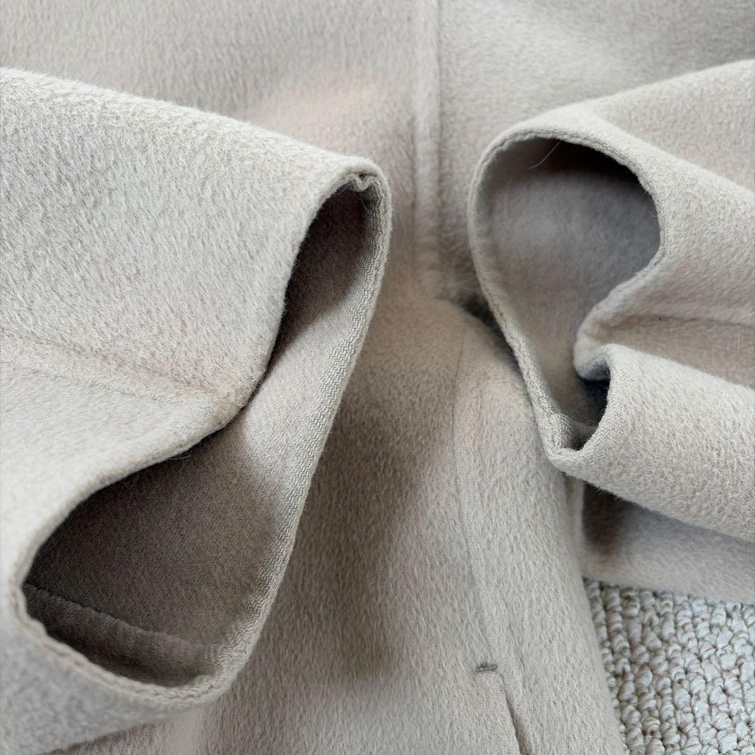 deuxieme classe ウールアンゴラリバーコート