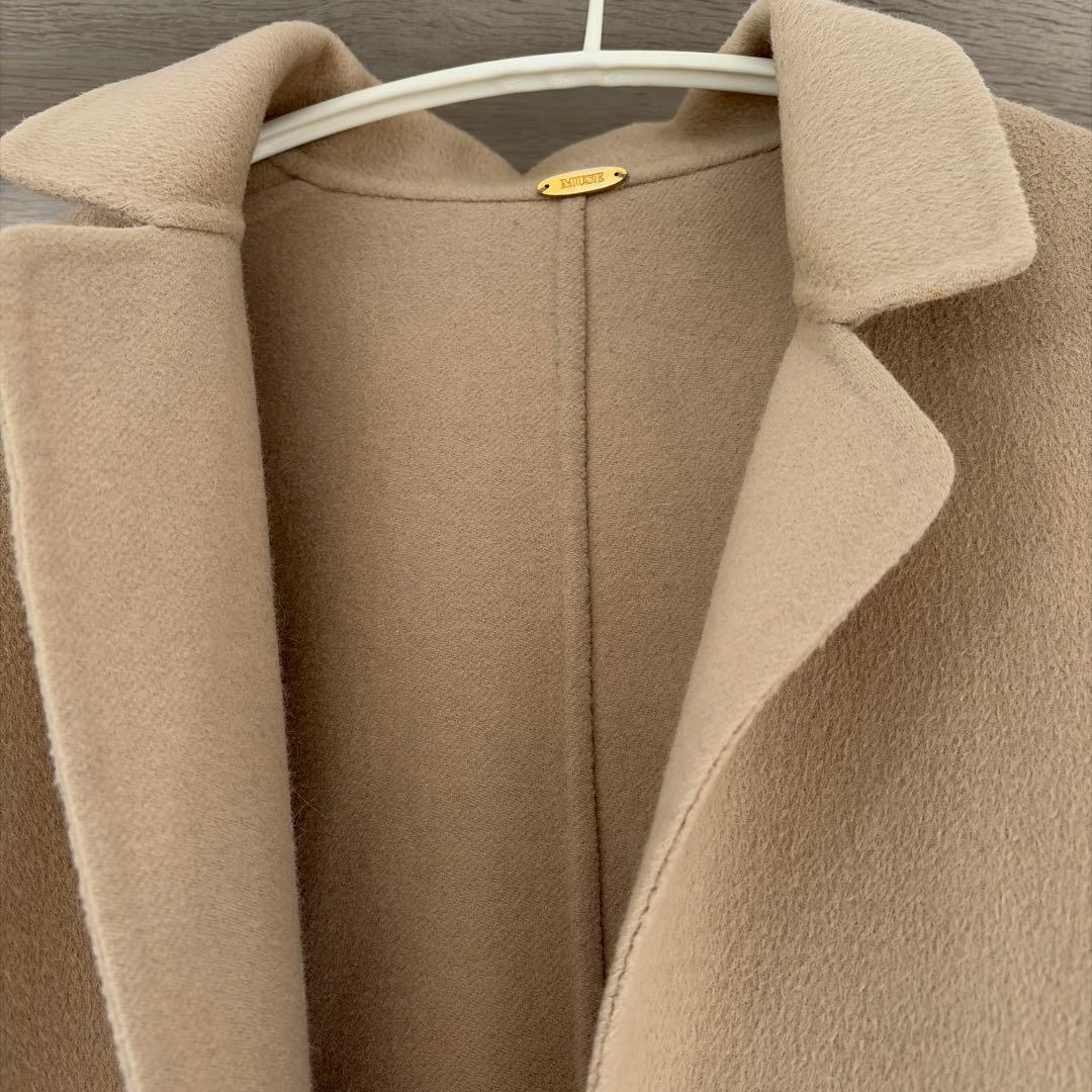 deuxieme classe ウールアンゴラリバーコート