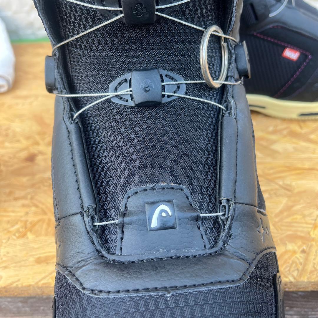 足の大きい女性用！HEAD GLORE BOA ダイヤル式　25.5cm