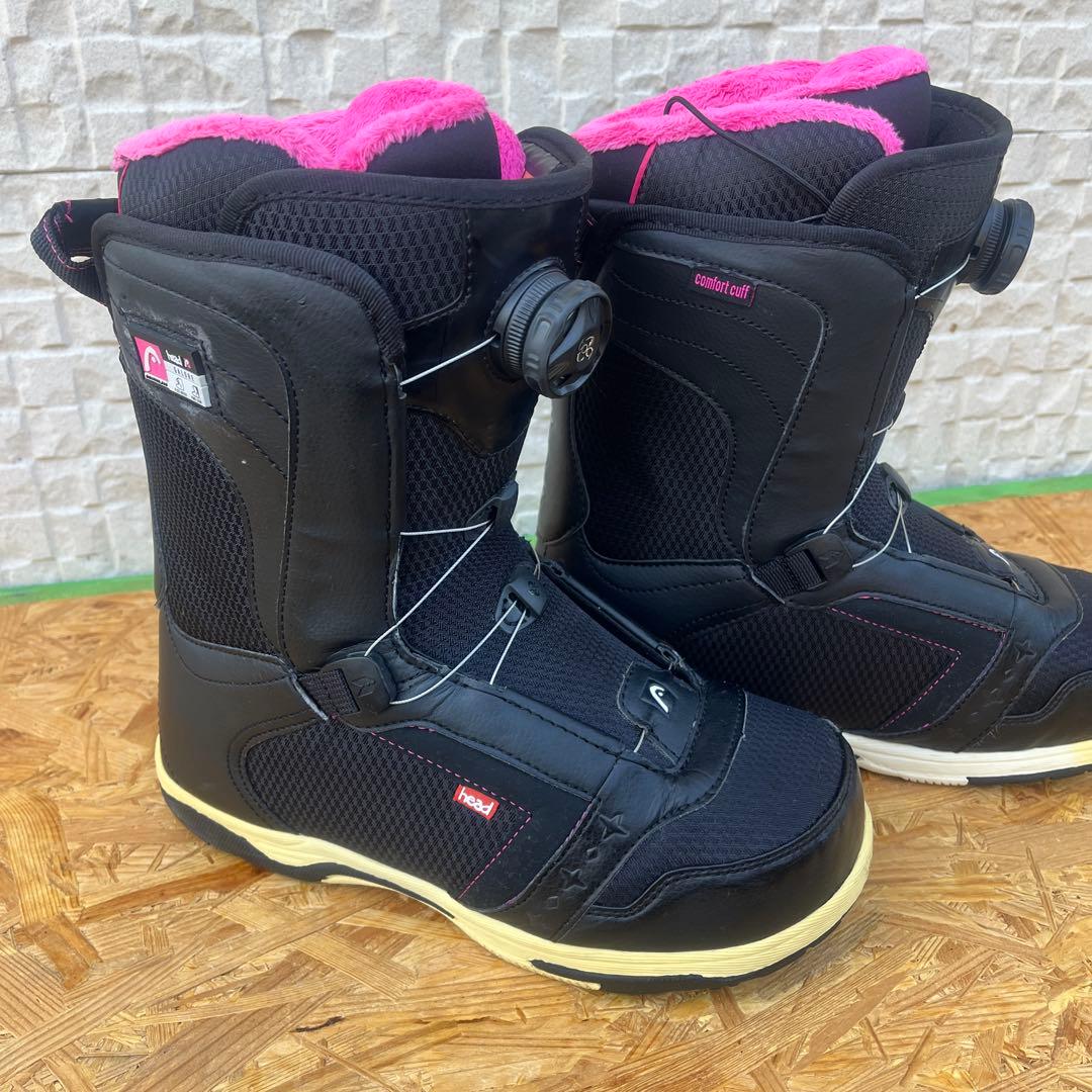 足の大きい女性用！HEAD GLORE BOA ダイヤル式　25.5cm