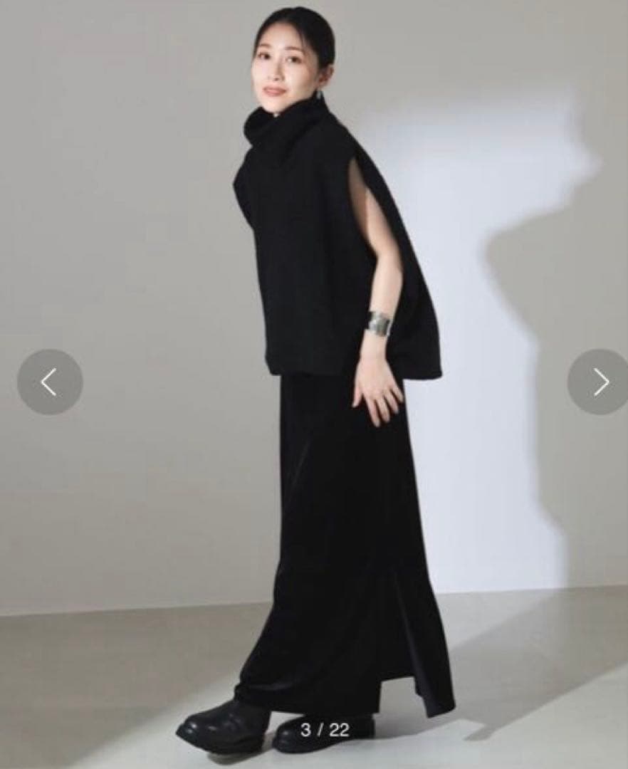 COG THE BIGSMOKE / KRYSTAL ハイネック ジレ