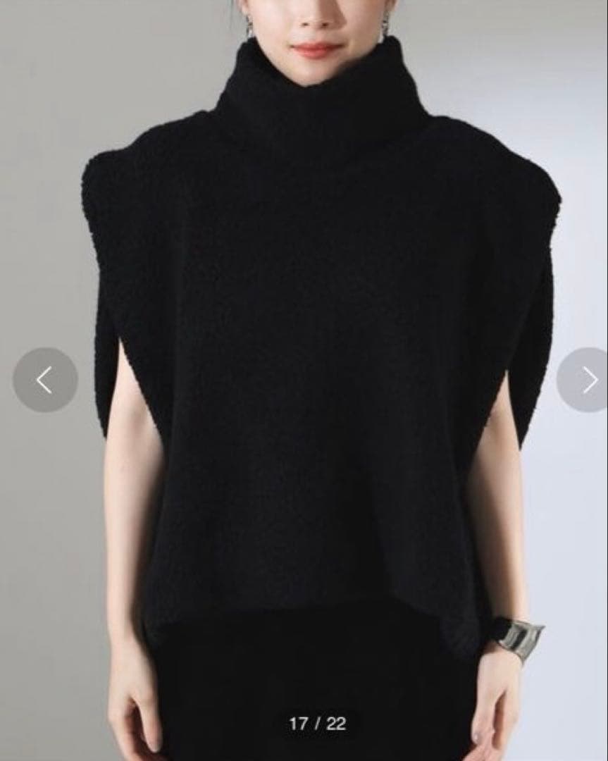 COG THE BIGSMOKE / KRYSTAL ハイネック ジレ