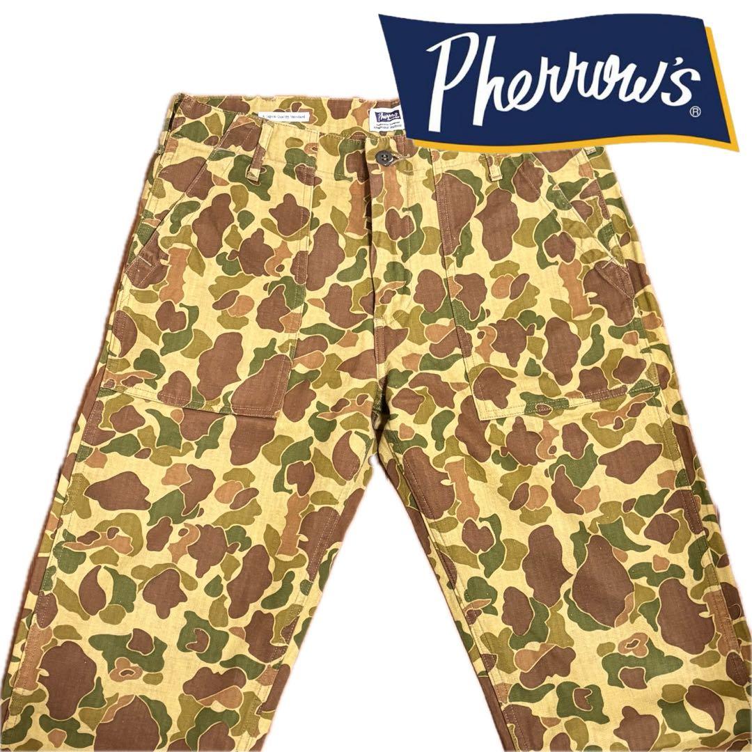 【極美品】フェローズ M カモフラ 迷彩 ユーティリティ　ベイカー