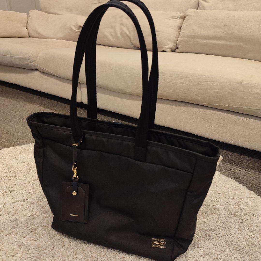 美品PORTER GIRL SHEAポーターガールシアＬブリーフトートバッグ