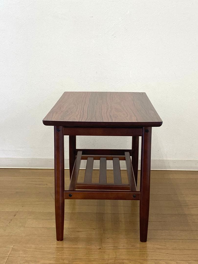 美品 ビンテージ カリモク デコラトップ センターテーブル サイドテーブル