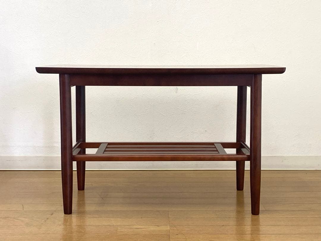 美品 ビンテージ カリモク デコラトップ センターテーブル サイドテーブル