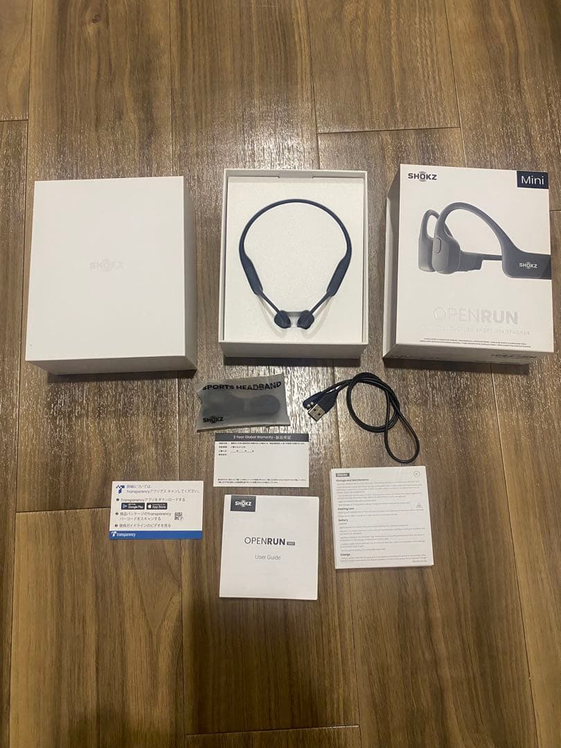 ☆mekko☆SHOKZ OPENRUN Mini 骨伝導イヤホン