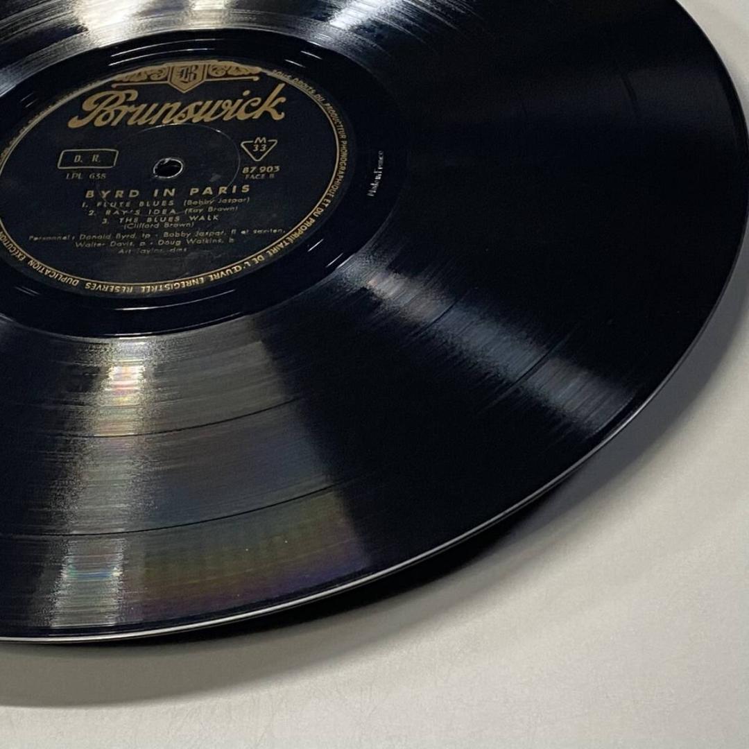 ★屈指の名盤【仏オリジナル／MONO／黒金ラベル】バード・イン・パリ Vol 1