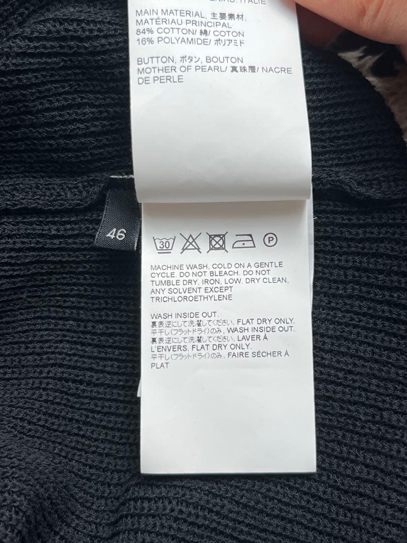 トップス ourlegacy traditional polo 46 black