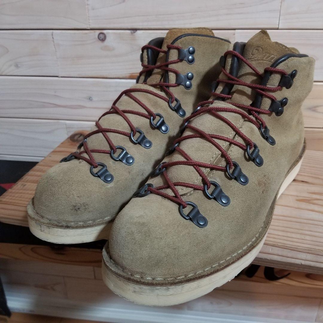 美品　廃盤　Danner ダナー　マウンテンライト　スエード　白タグ　USA