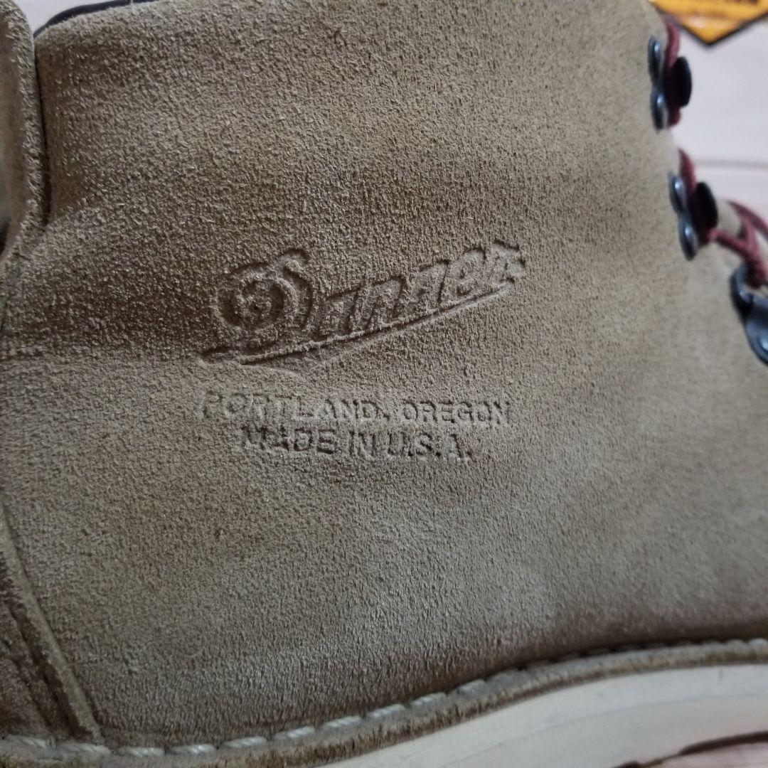 美品　廃盤　Danner ダナー　マウンテンライト　スエード　白タグ　USA