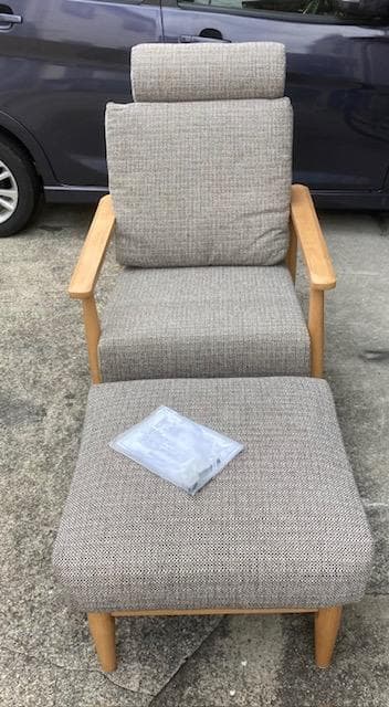 ニトリ 1Pソファマイス&スツールマイス　(2点セット)　値下しました！