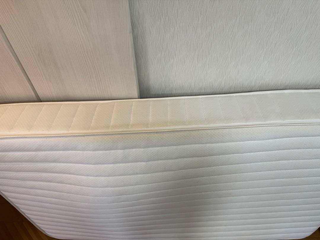 無印良品 セミダブル 寝返りしやすく通気性のよいマットレス超高密度ポケットコイル