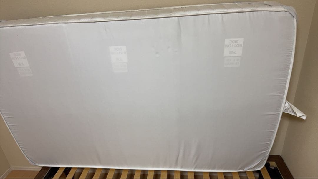 無印良品 セミダブル 寝返りしやすく通気性のよいマットレス超高密度ポケットコイル