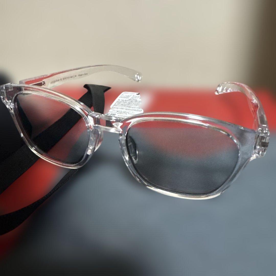  peak×JINS クリア サングラス ケース付き