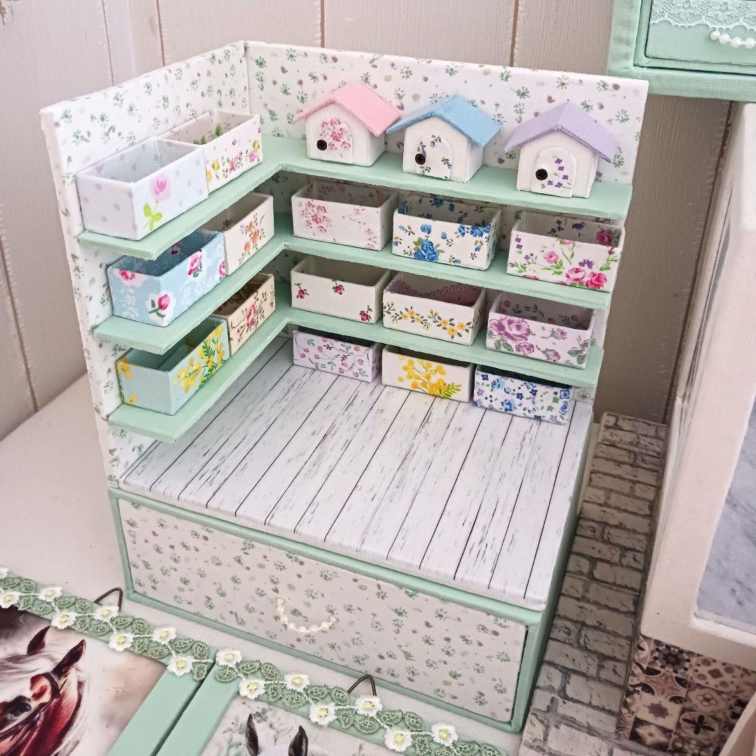 クッキー様＊kyo＊ハンドメイド＊ミニチュア＊Jiji＊飾り棚