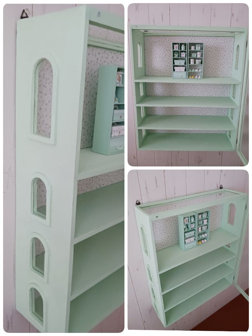 クッキー様＊kyo＊ハンドメイド＊ミニチュア＊Jiji＊飾り棚