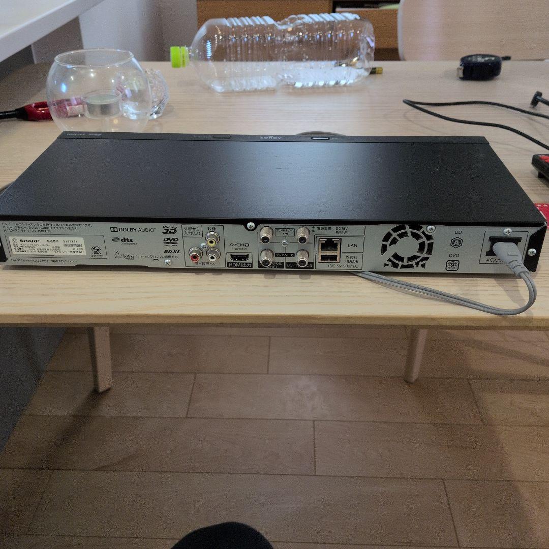 AQUOSブルーレイレコーダーBD-NW520（2018年製）