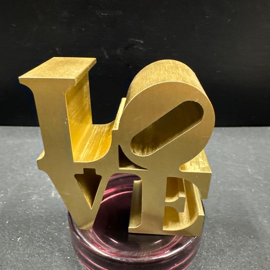 ロバート・インディアナ　LOVE　ペーパーウェイトレプリカ 本体のみ