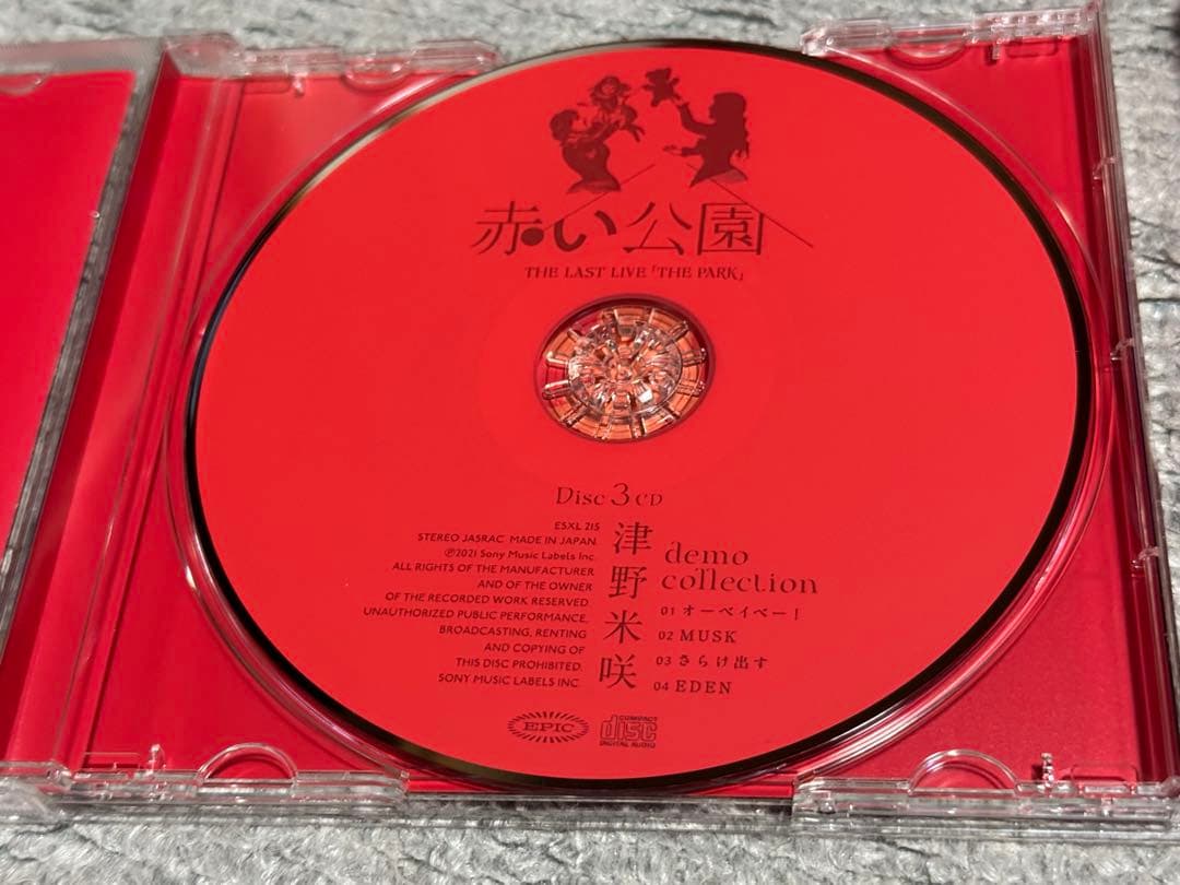 赤い公園 THE LAST LIVE 'THE PARK' 3枚組