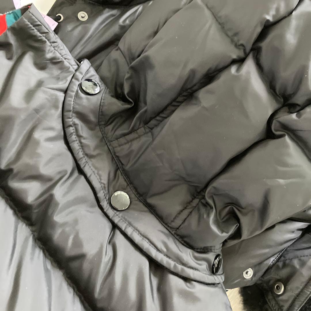 クリーニング済み2回着COACHダウンベスト【XS】検黒'