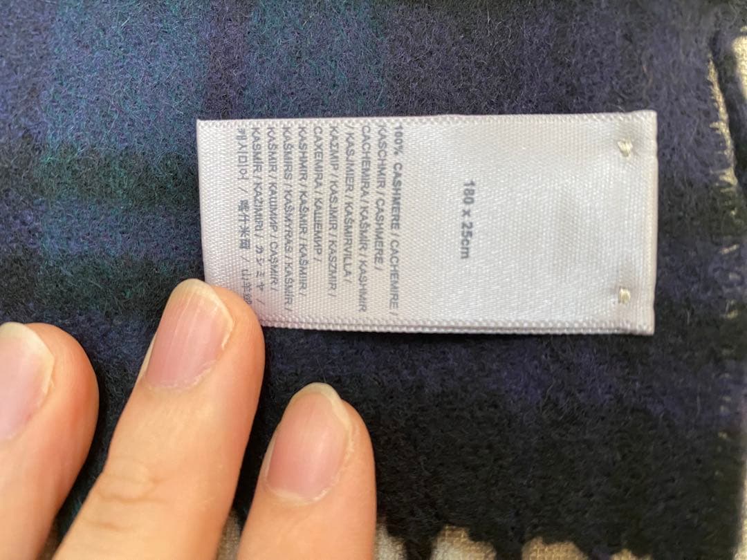 Johnstons カシミヤストール