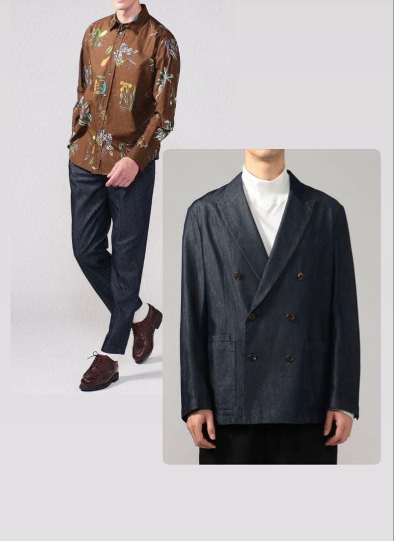 CABaN コットンデニム パンツ ジャケット