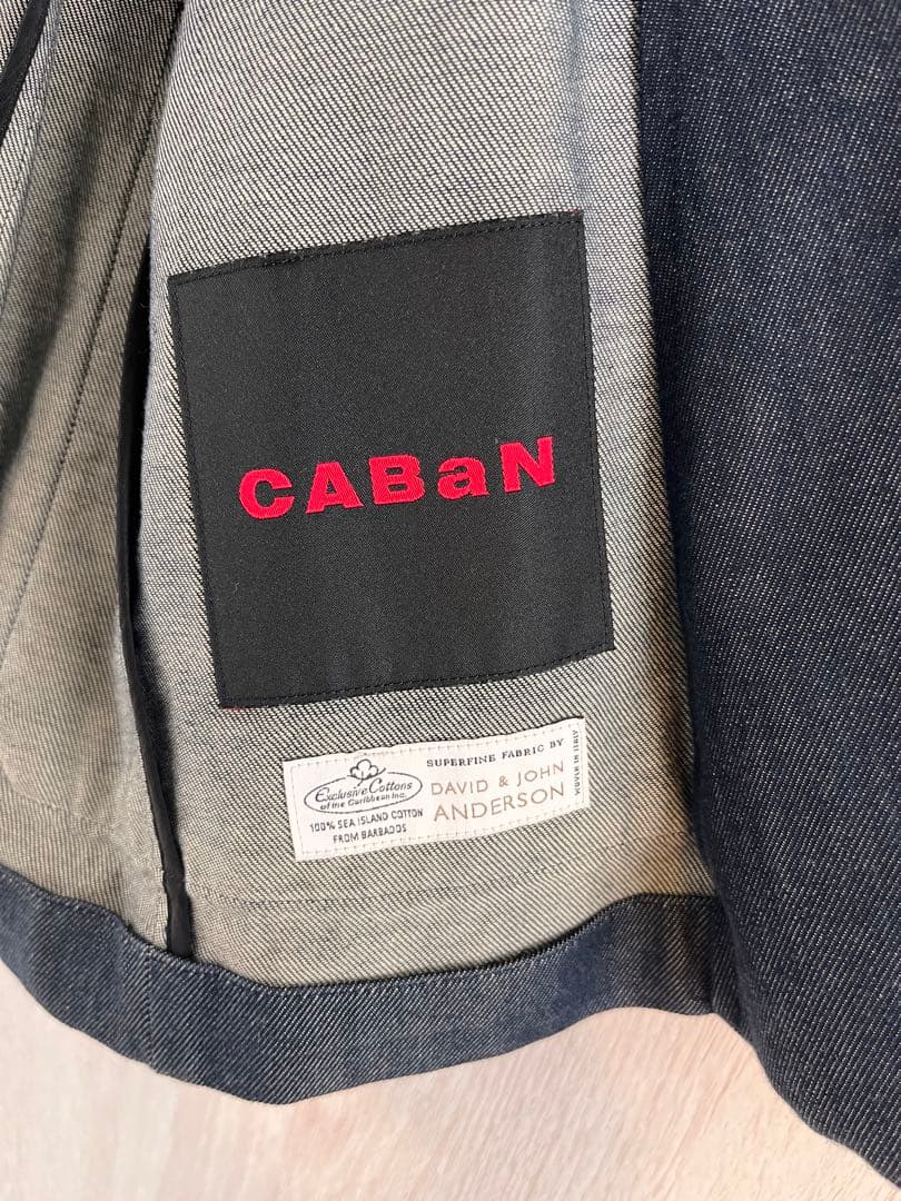 CABaN コットンデニム パンツ ジャケット