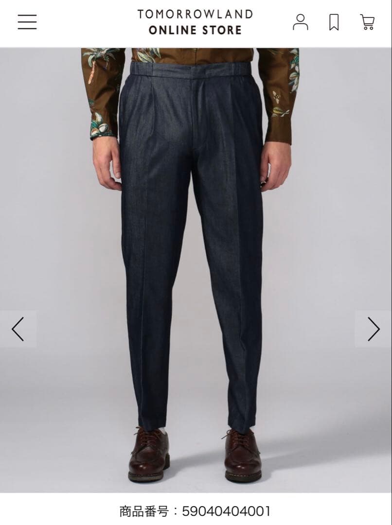 CABaN コットンデニム パンツ ジャケット