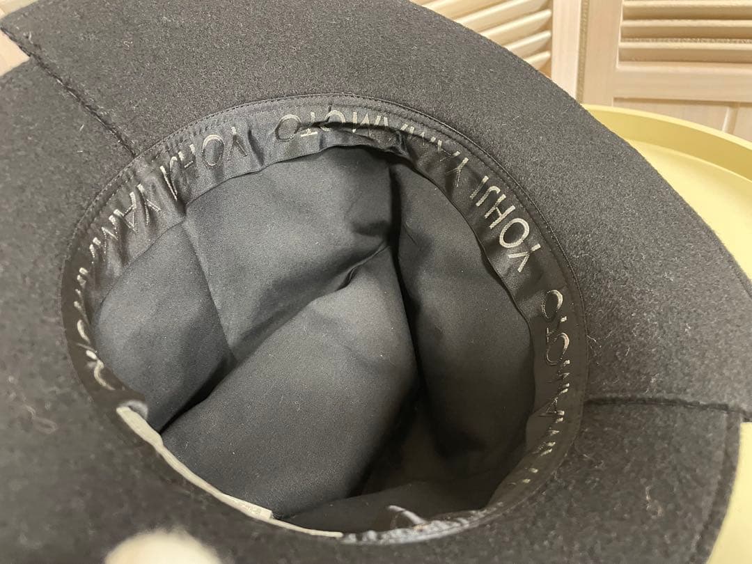 ヨウジヤマモト Yohji Yamamoto +NOIR ウールフェルトハット