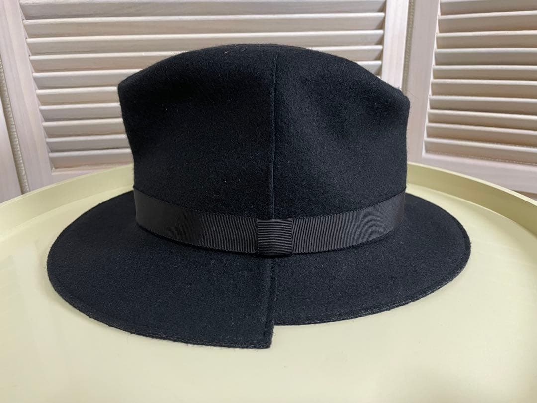 ヨウジヤマモト Yohji Yamamoto +NOIR ウールフェルトハット