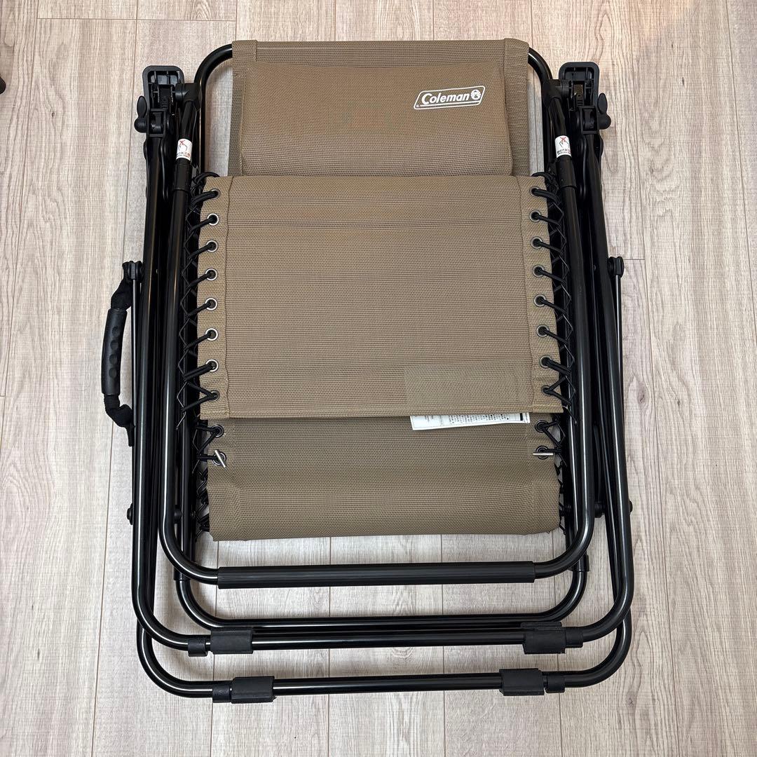 Coleman 折りたたみチェア ブラウン