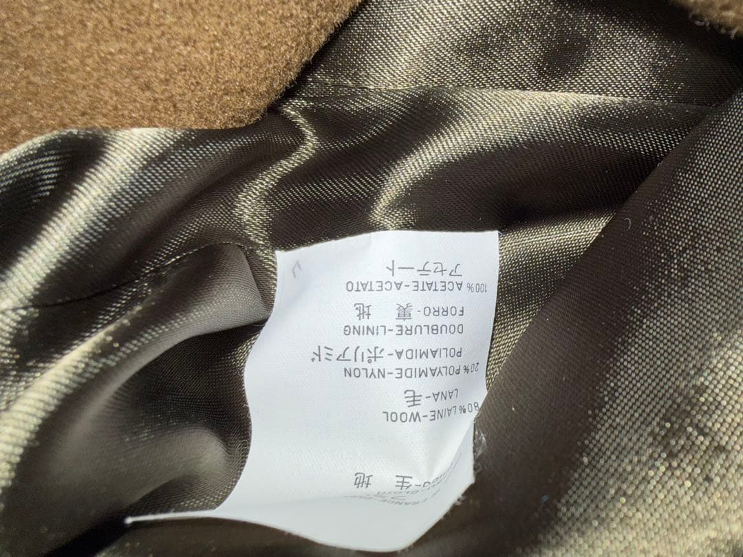 合馬公式アカウント1 様GIVENCHY ブラウン ロングコート 38