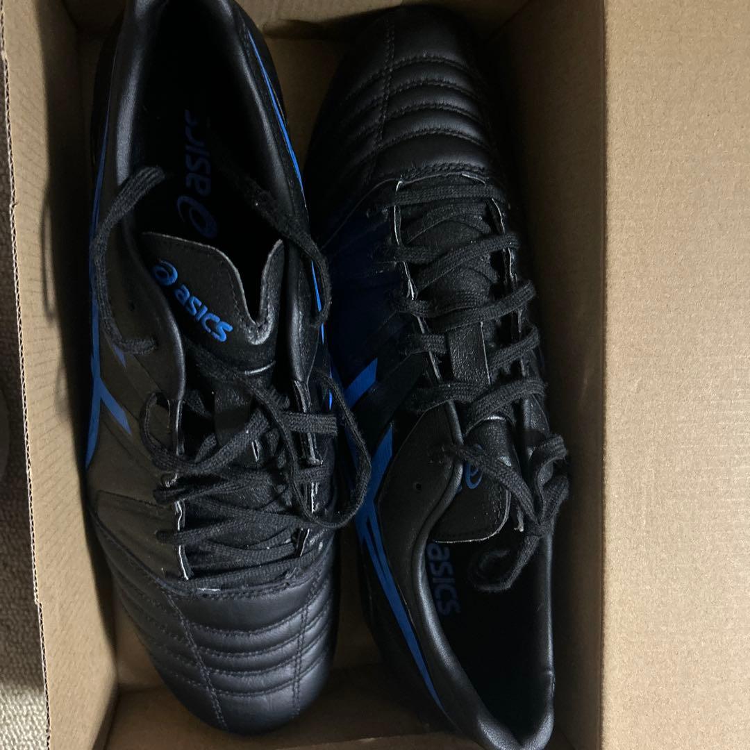 ASICS ラグビーシューズ ブラック/ブルー