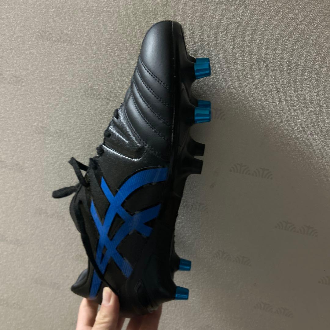 ASICS ラグビーシューズ ブラック/ブルー